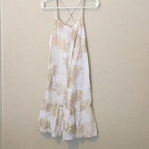 Gold pineapple dress